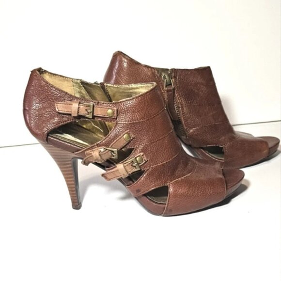 FREE ADD ON TO BUNDLE Nine West Leather HiLife Heeled - Picture 3 of 8